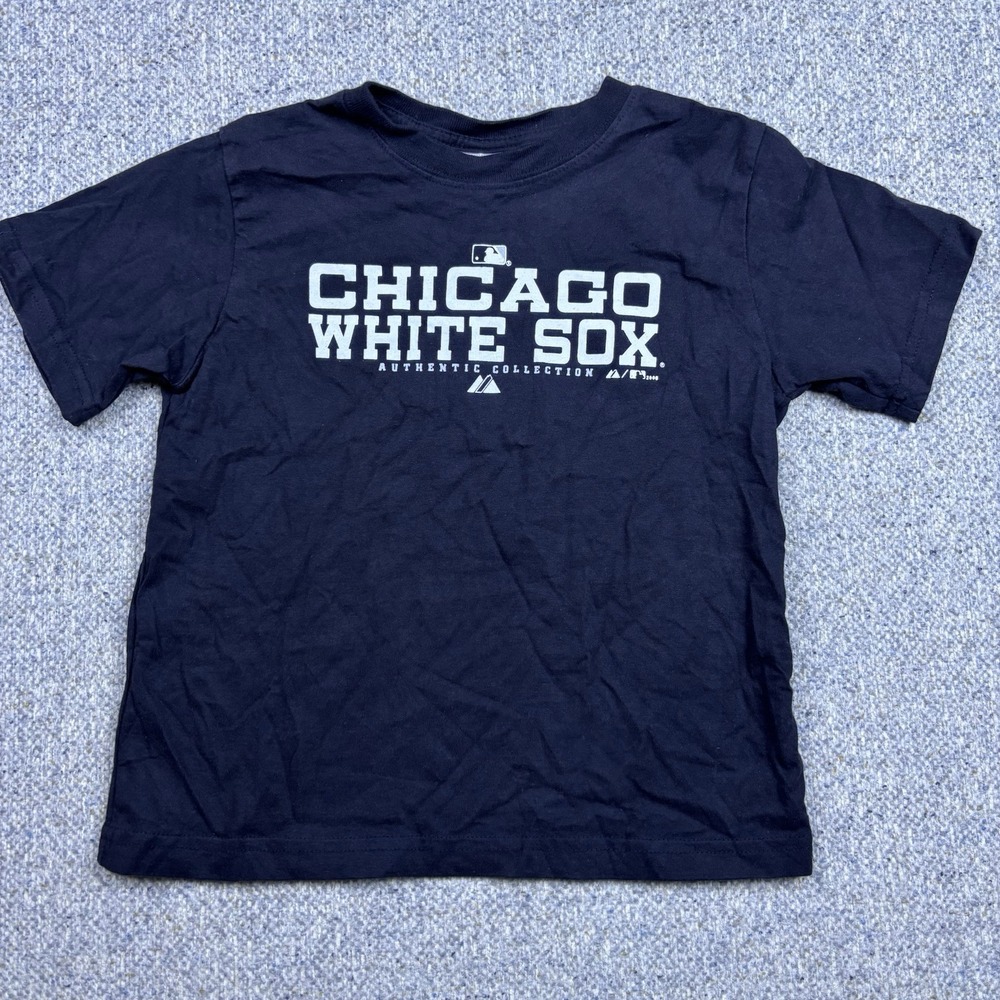 Chicago White Sox Authentic Majestic Athletic Youth T-shirt Size 5/6